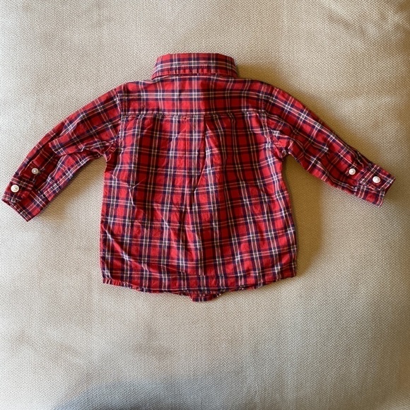 Janie and Jack button down Size 3-6m - Picture 5 of 7